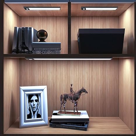 Wireless LED motion sensor light with a modern cylindrical design, rechargeable battery, and energy-efficient illumination, ideal for closets, hallways, and home safety.